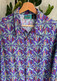 Vintage 1994 Patagonia Banana Tree Rare Cotton Button Up Shirt