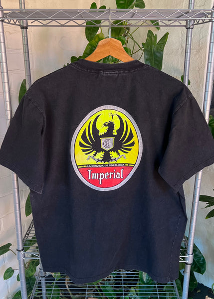 Vintage 90s Imperial Cerveza Beer T-shirt