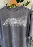 Vintage 1995 Batman Begins Akklaim Movie Promo Faded Thrashed T-shirt