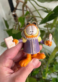 Vintage 90s Garfield Romeo and Juliet Figure Toy