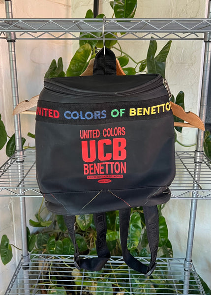 Vintage 90s Benetton Ladies Backpack