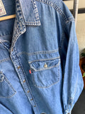 Vintage 90s Levi’s Red Tab Denim Button Up Shirt