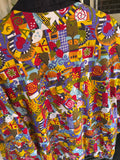 Vintage 80s Bec Pierce ‘Colours of Australia’ Art Print Reversible Jacket