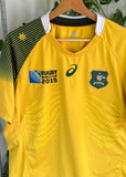 Vintage 2015 Asics Australian Rugby Team Wallabies Jersey