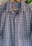 Vintage 90s Plaid Button Up Shirt