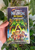 Vintage 2001 Jimmy Neutron Boy Genius Movie VHS Video Tape