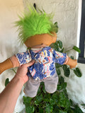 Vintage 90s Big Troll Doll Toy