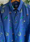 Vintage 90s GAP Fly Fishing Button Up Shirt