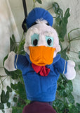 Vintage 1980s Donald Duck Hand Puppet