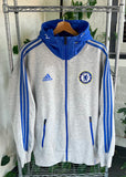 Vintage Y2K Adidas x Chelsea Football Club Full Zip Hoodie