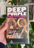 Vintage 1991 Deep Purple ‘Doing Their Thing’ Rare Band VHS Tape