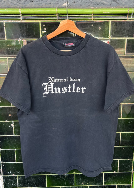 Vintage Natural Born Hustler T-shirt