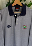 Vintage 90s Canterbury x Basketball Australia Striped Polo