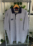 Vintage 90s Canterbury x Basketball Australia Striped Polo