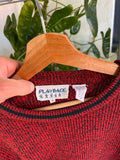 Vintage 90s Playback Knit Sweater