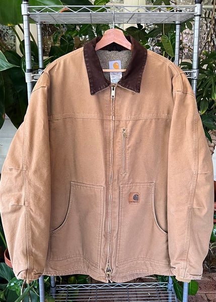 Vintage 2010 Carhartt Workwear 14806 Khaki Jacket
