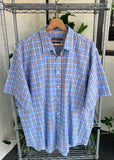 Vintage Mendoral Design Plaid Button Up Shirt