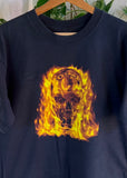 Vintage 90s Terminator 2 - 3D Universal Studios Movie Promo T-shirt