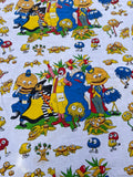 Vintage 1980s McDonald’s Rare Character Bed Sheet