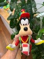 Vintage 90s Goofy Disney Plastic Head Plush Toy