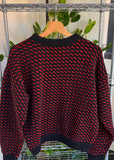 Vintage 80s L.L. Bean Birdseye Rare Knit Sweater