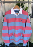 Vintage Polo Ralph Lauren Striped Rugby Jumper