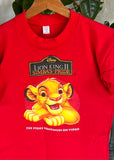 Vintage 1998 The Lion King 2 ‘Simba’s Pride’ Kids Movie T-shirt