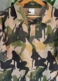 Vintage Y2K Jay Jays Lady Camo Polo