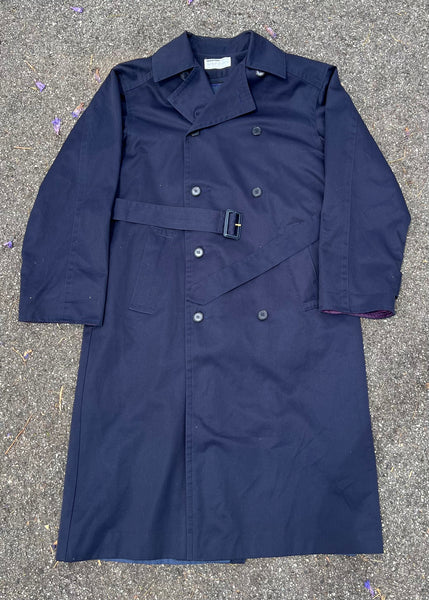 Vintage 1980’s YSL Yves Saint Laurent x Qantas Uniform Trench Coat