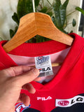Vintage 2002 Fila x Melbourne Demons AFL Jersey