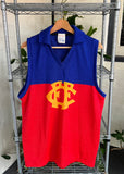 Vintage 1980s Fitzroy Football Club Rare Knit #2 by Sherwood Royal Footy Jersey Guernsey