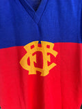 Vintage 1980s Fitzroy Football Club Rare Knit #2 by Sherwood Royal Footy Jersey Guernsey