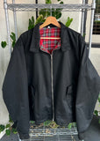 Vintage English Tartan Harrington Jacket