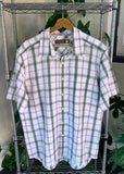 Vintage Y2K Quiksilver Plaid Button Up Shirt