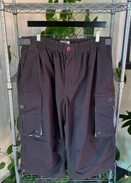Vintage Y2K Piko Longboard Wear Long 3/4 Cargo Shorts