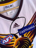 Vintage 2012 Adidas Hawthorne Hawks Clash AFL Jersey Guernsey