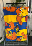 Vintage 90s West Coast Eagles AFL Pillow Case