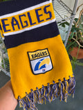 Vintage 90s West Coast Eagles AFL Scarf