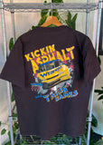 Vintage 90s Wrangler Racing Team ‘Kickin Asphalt’ T-shirt