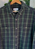 Vintage Carhartt Plaid Button Up Shirt