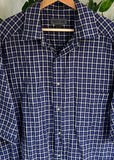 Vintage 90s Country Road Plaid Button Up Shirt