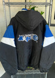 Vintage 90s Starter Orlando Magic 1/3 Zip NBA Puffer Jacket