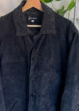 Vintage 90s Expedition Suede Parka Jacket