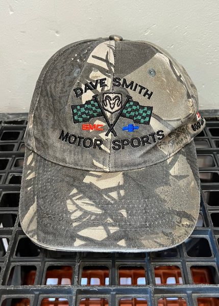 Vintage Dave Smith Motor Sports Real Tree Hat