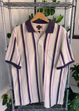 Vintage 90s Du Maurier Striped Polo