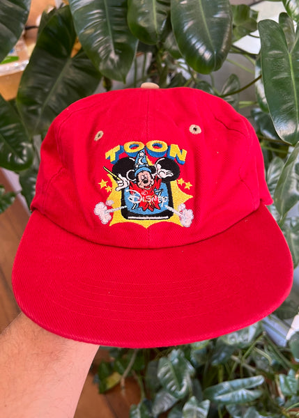 Vintage 90s Disney Mickey Mouse Reversible Hat