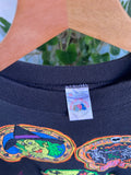 Vintage 80s Happy Halloween Hand Made Spooky Jumper