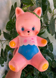Vintage 1960’s Soft Vinyl Bear Japanese Squeaky Toy