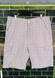 Vintage Back Bay Plaid Cargo Shorts