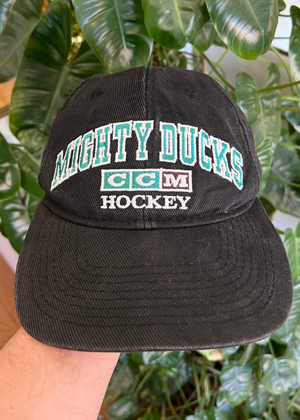 Vintage 90s Mighty Ducks CCM NHL Hat